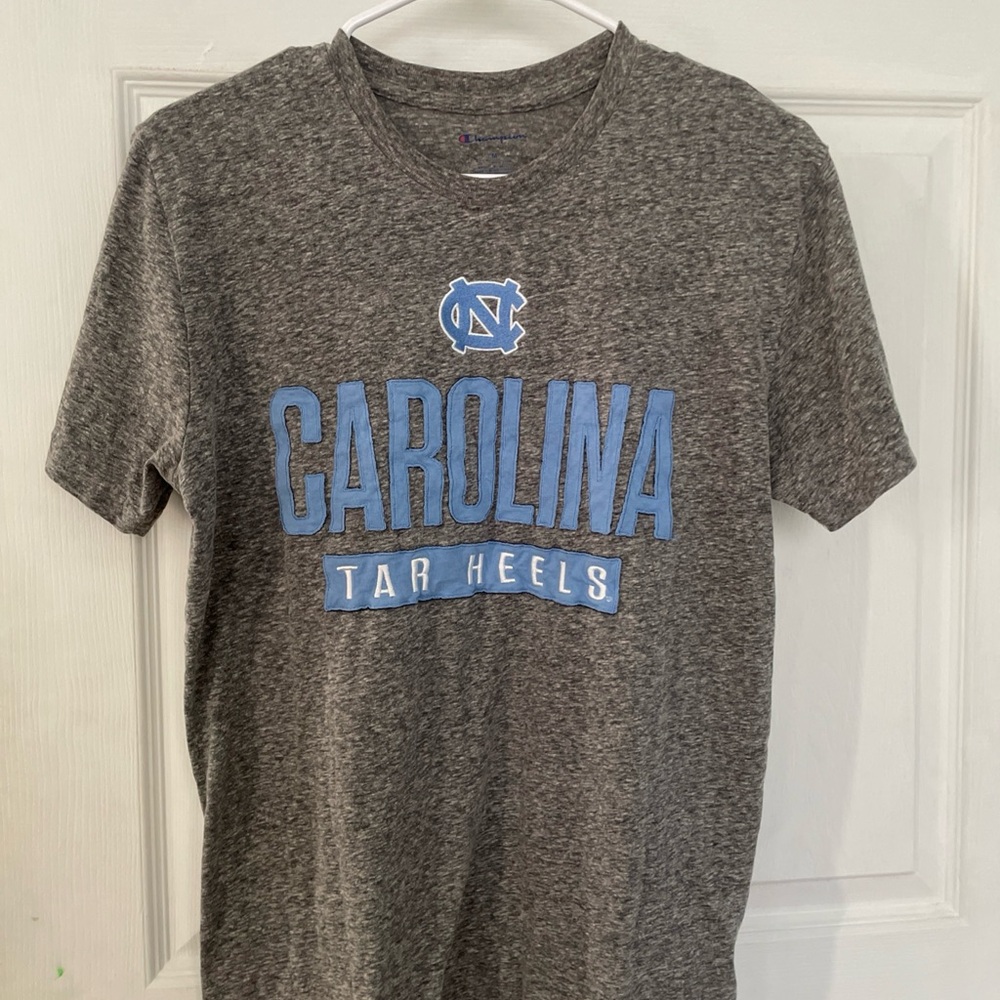 Champion Gray Carolina Tar Heels Short Sleeve Tee